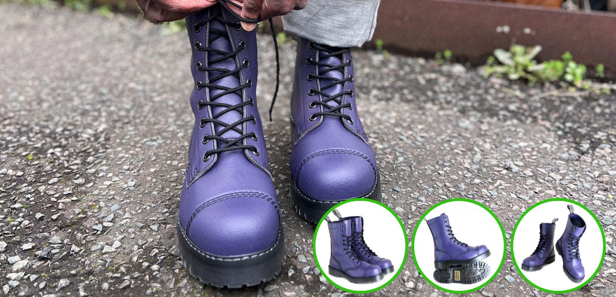 VST 10 EYE BOOT - PURPLE