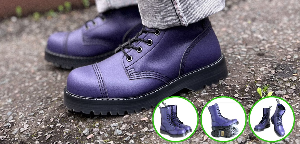 VST 10 EYE BOOT - PURPLE