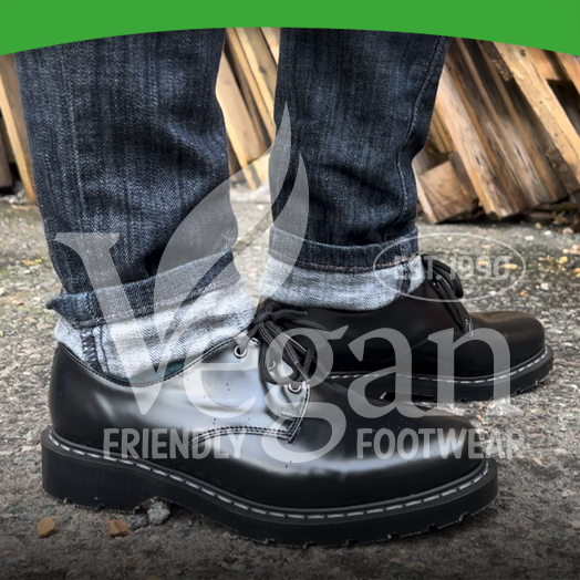 Solovair Vegan HiShine Gibson Black - All Products